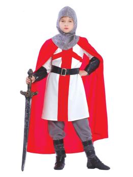 Disfraz infantil Medieval Orden Cruzadas.