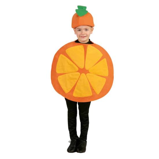 Disfraz infantil Naranja . Disfraz infantil Naranja .