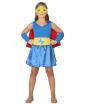 Disfraz infantil niña Superheroína Azul .