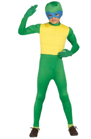 Disfraz infantil Ninja Verde .