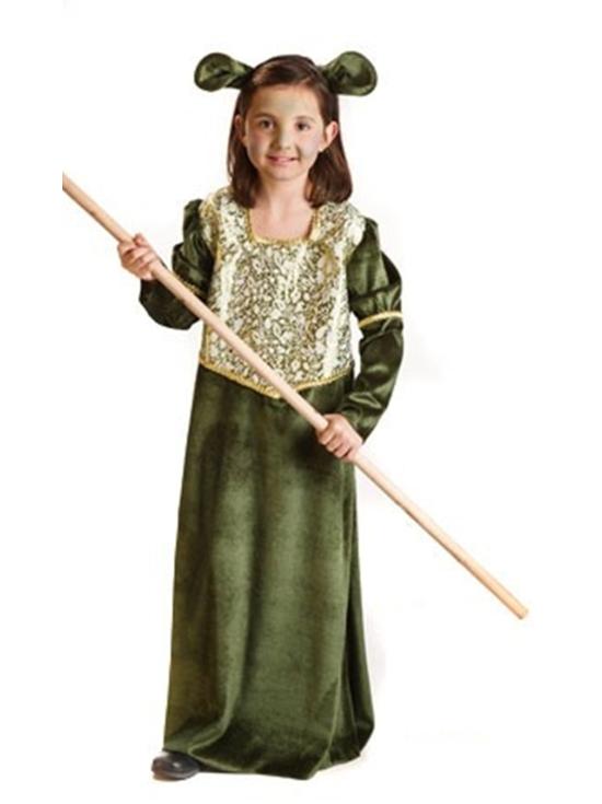 Disfraz infantil Ogra Fiona Shrek.