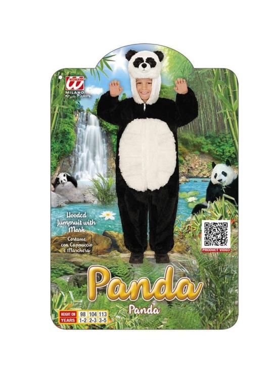 Disfraz  Oso Panda de Peluche infantil