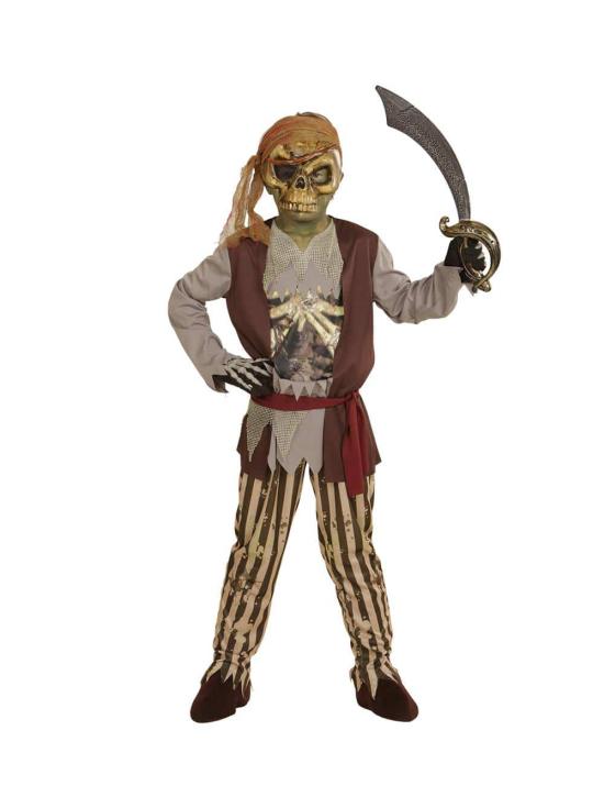 Disfraz Pirata Zombie de los 7 Mares infantil