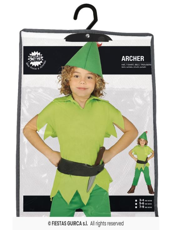 Disfraz de Peter Pan niño infantil