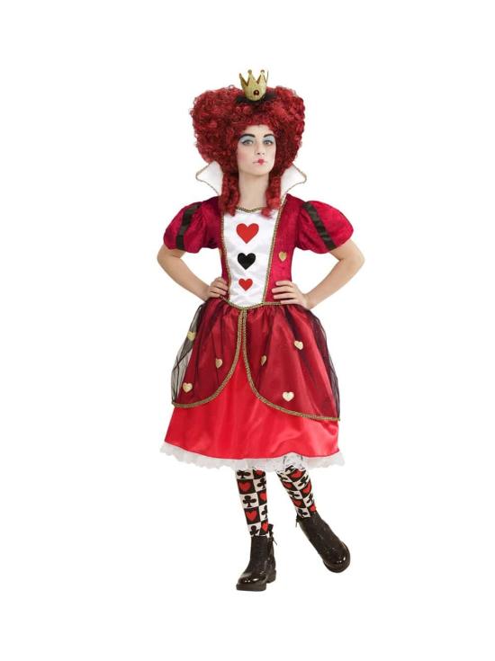 Disfraz Reina de Corazones Alicia  infantil