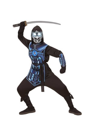 Disfraz infantil Robot Ninja Luces y Sonido.*