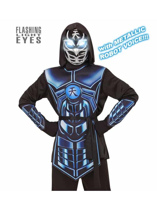 Disfraz infantil Robot Ninja Luces y Sonido.*