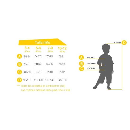Disfraz Soldado Romano Capa talla infantil