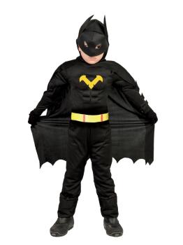 Disfraz infantil Superhéroe Murciélago Musculoso .