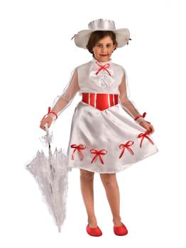 Disfraz Institutriz Mary Poppins niña