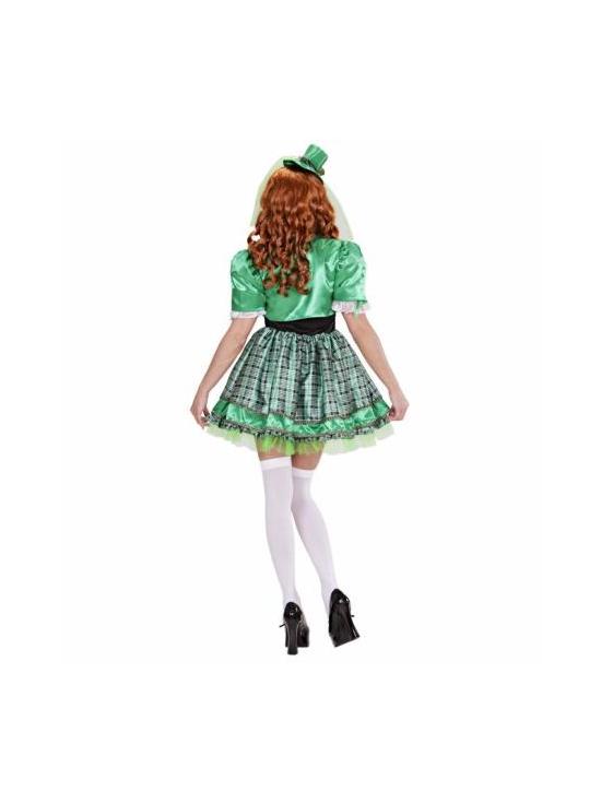 Disfraz Irlandesa San Patrick adulta