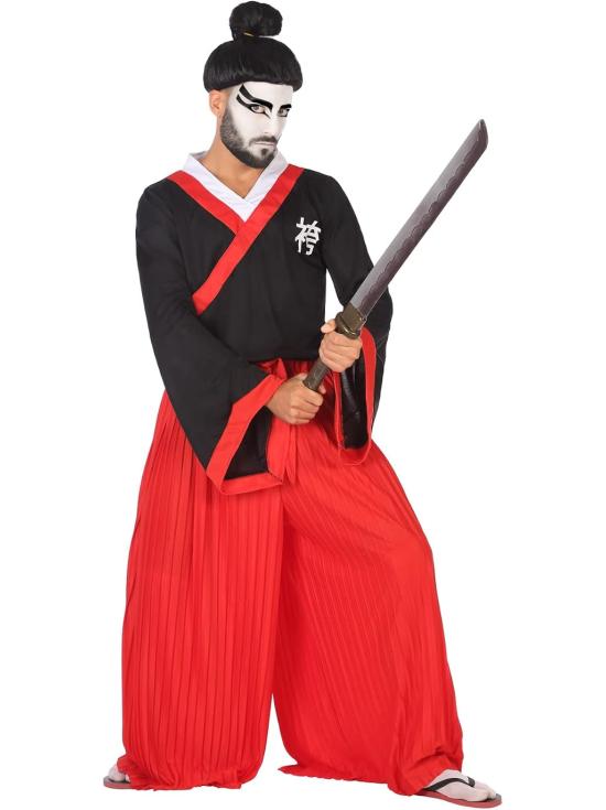 Disfraz Japonés Hombre Adulto para Carnaval | DisfracesTuyYo