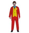 Disfraz Joker Rojo para adulto