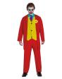 Disfraz Joker Rojo para adulto