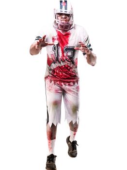Disfraz Jugador de Fútbol Americano Zombie Hombre