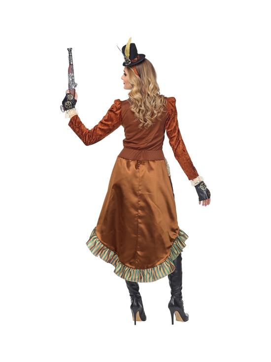 Disfraz Lady Steampunk Retro. adulta