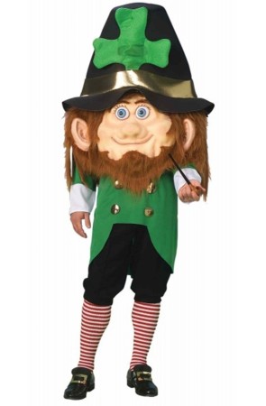 Disfraz Leprechaun cabezón talla unica