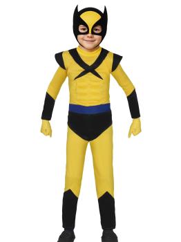 Disfraz Lobezno X-Men Económico para Niño