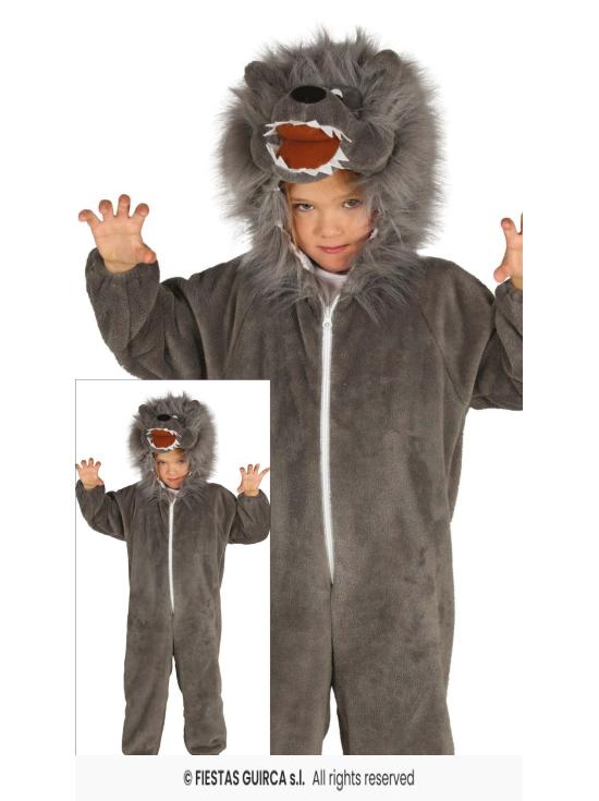 Disfraz Lobo Gris  Infantil