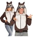 Disfraz Lobo Sudadera con Capucha Unisex