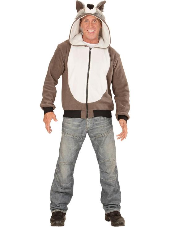 Disfraz Lobo Sudadera con Capucha Unisex