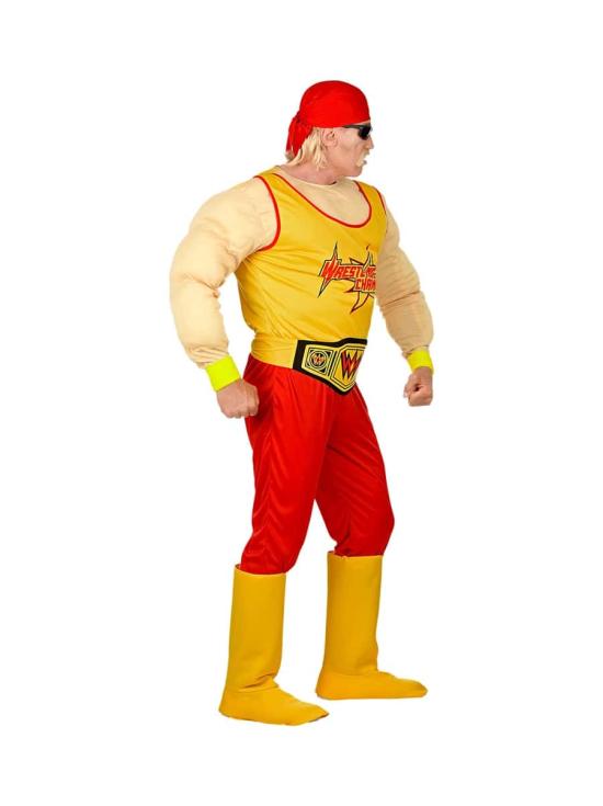 Disfraz Luchador Wrestling Hulk Hogan talla adulto