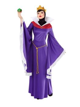 Disfraz Madrastra Morado Adulto – Reina Malvada de Cuento