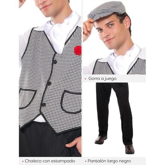 Disfraz  Madrileño Económico talla Hombre