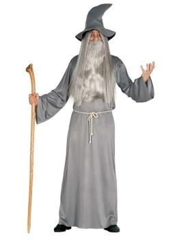Disfraz Mago Gris Tierra Media Gandalf  para Adulto