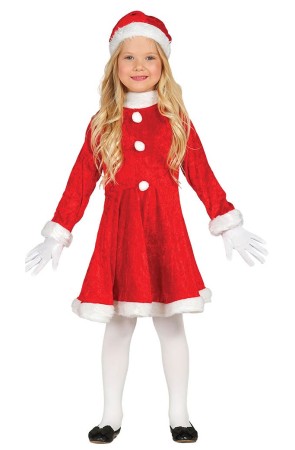 Disfraz Mamá Noel Extra talla niña
