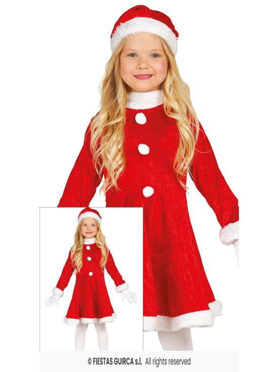 Disfraz Mamá Noel Extra talla niña