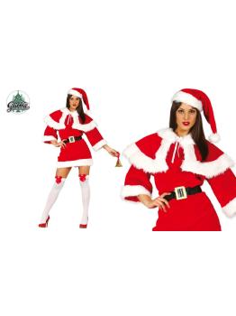 Disfraz Mama Noel extra Lujo Talla  42-44