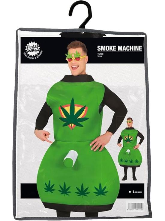 Disfraz Maquina Marihuana para adultos