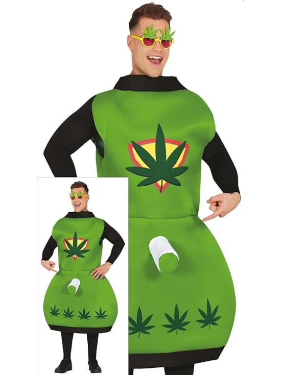 Disfraz Maquina Marihuana para adultos