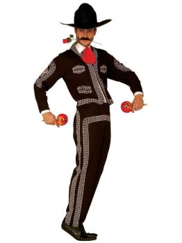 Disfraz de Mariachi para Hombre – Traje Mexicano Tradicional