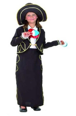 disfraz Mariachi niña