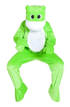 Disfraz Mascota Rana para Adulto
