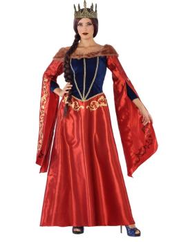Disfraz Medieval de Reina Ginebra para mujer