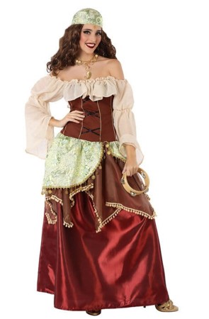 Disfraz Medieval de Zingara para Mujer