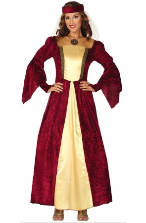 Disfraz Medieval Joven Princesa  Adulta