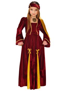 Disfraz Medieval Princesa Ginebra para Niña
