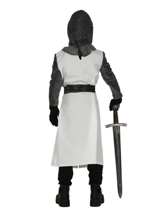 Disfraz de Caballero Templario para Niño Medieval Cruzado Carnaval o Halloween