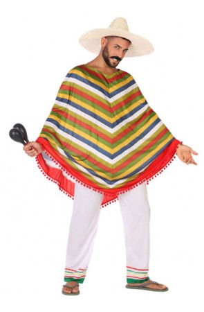 Disfraz Mexicano Alegre talla adulto
