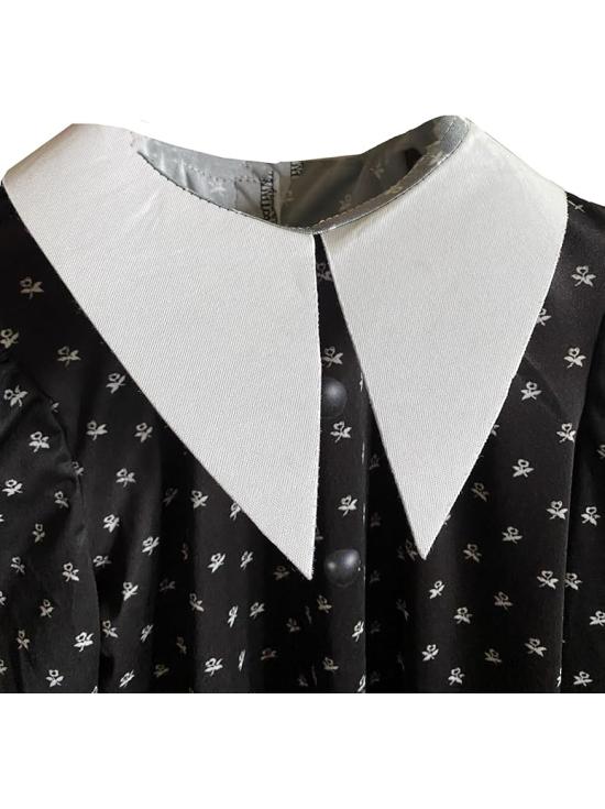 Disfraz Miércoles Addams barato para niñas