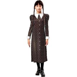 Disfraz Miércoles Addams barato para niñas