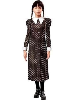 Disfraz Miércoles Addams barato para niñas