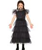 Disfraz Miércoles Addams Vestido Fiesta niña