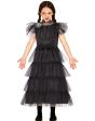 Disfraz Miércoles Addams Vestido Fiesta niña