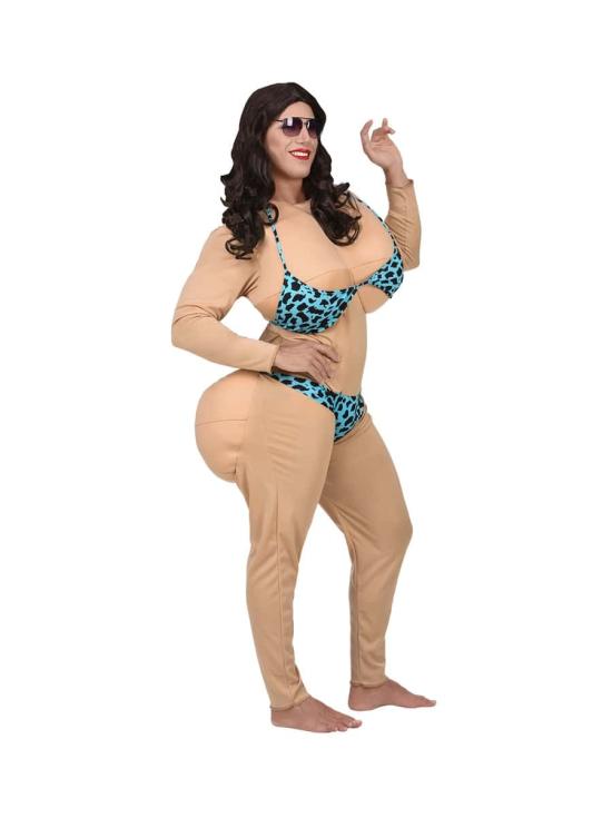 Disfraz Miss Bikini para hombre