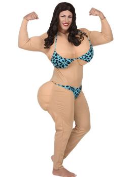 Disfraz Miss Bikini para hombre